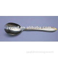 Gloden salad spoon and salad fork set